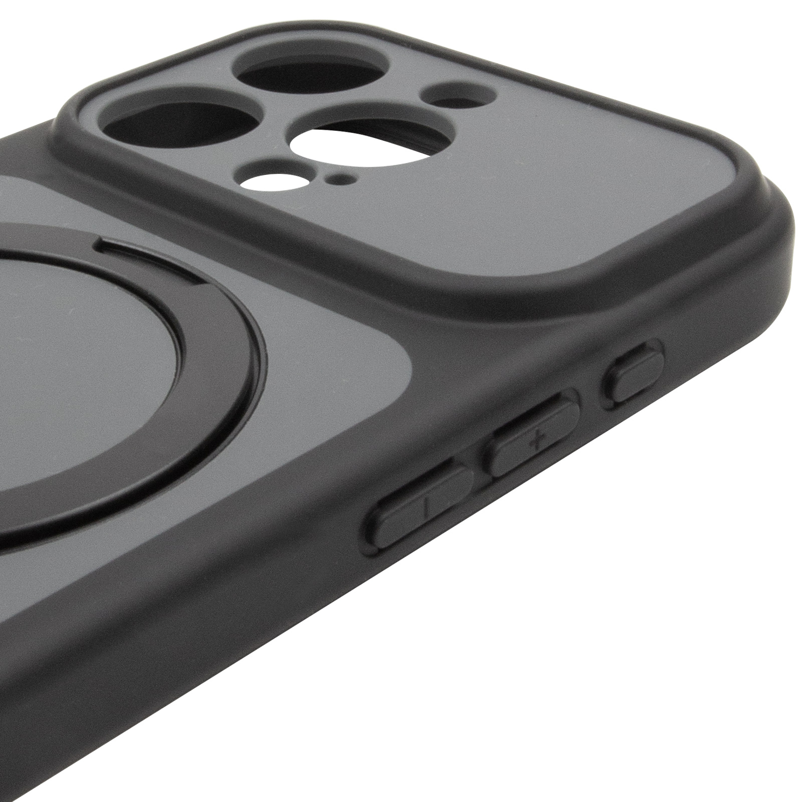 Чохол Ummi Full Camera with MagSafe HQ Ring для Apple iPhone 13 Pro (6.1"), Black 6, TPU+PC, купити оптом з доставкою