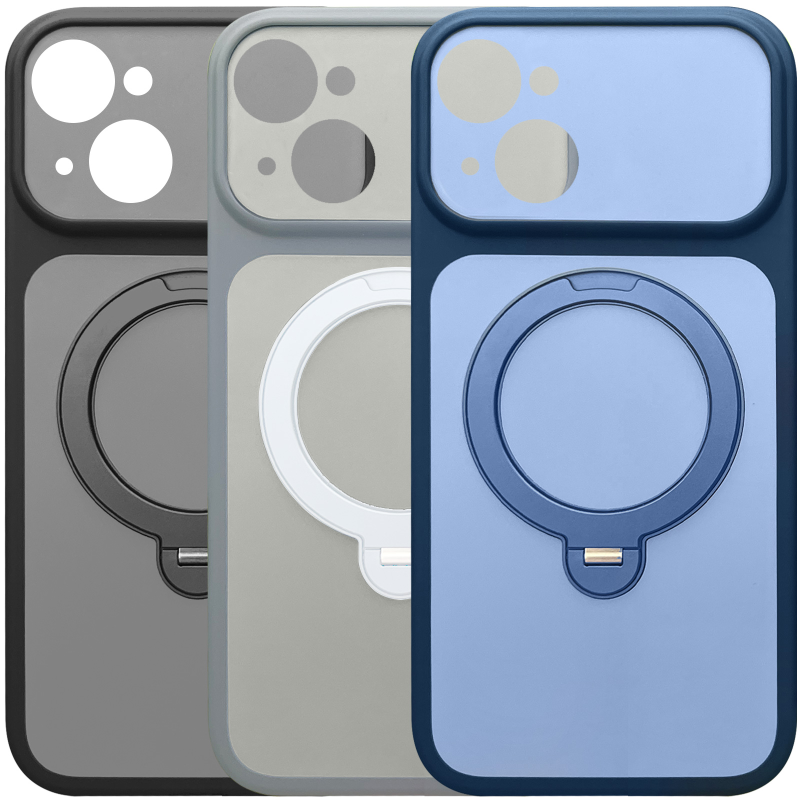 Чехол Ummi Full Camera with MagSafe HQ Ring для Apple iPhone 13 (6.1"), TPU+PC, купить оптом с доставкой