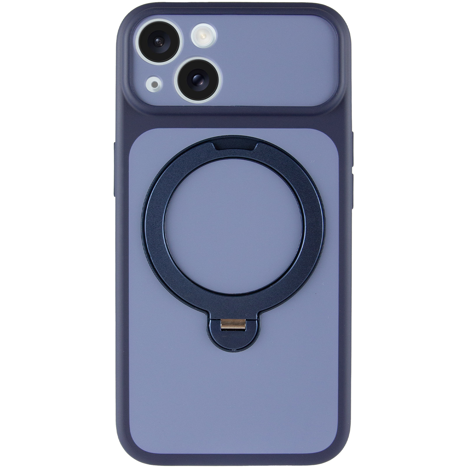 Чохол Ummi Full Camera with MagSafe HQ Ring для Apple iPhone 13 (6.1"), Navy Blue 1, TPU+PC, купити оптом з доставкою