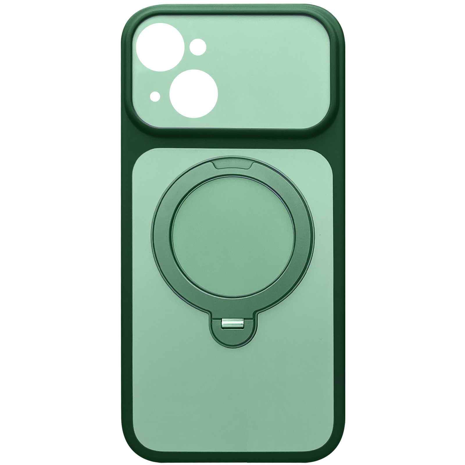 Чехол Ummi Full Camera with MagSafe HQ Ring для Apple iPhone 13 (6.1"), Green, TPU+PC, купить оптом с доставкой