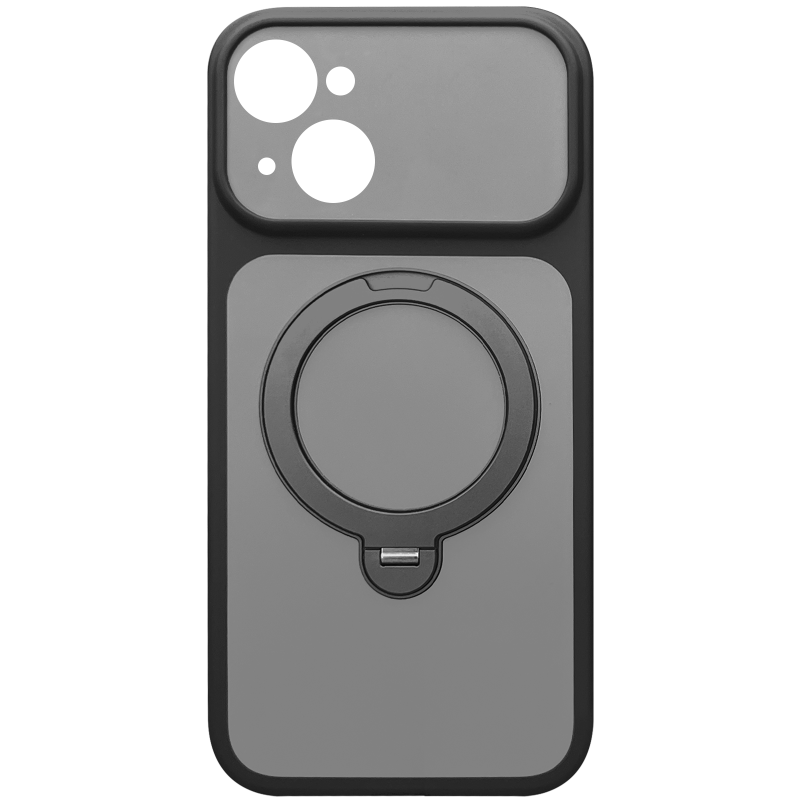 Чехол Ummi Full Camera with MagSafe HQ Ring для Apple iPhone 14 (6.1"), Black, TPU+PC, купить оптом с доставкой