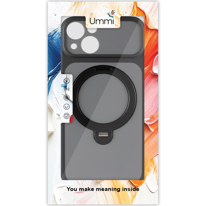 Чехол Ummi Full Camera with MagSafe HQ Ring для Apple iPhone 14 (6.1) на картинке №2