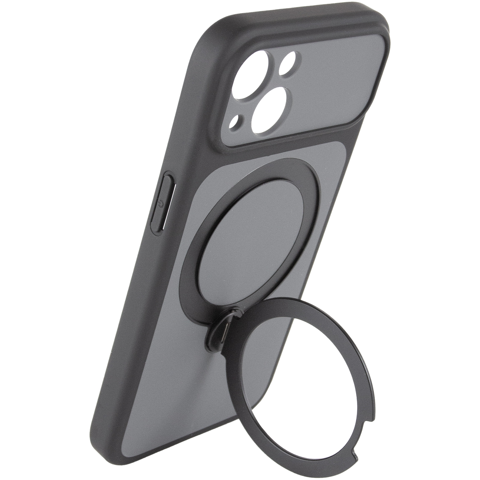 Чохол Ummi Full Camera with MagSafe HQ Ring для Apple iPhone 14 (6.1"), Black 4, TPU+PC, купити оптом з доставкою
