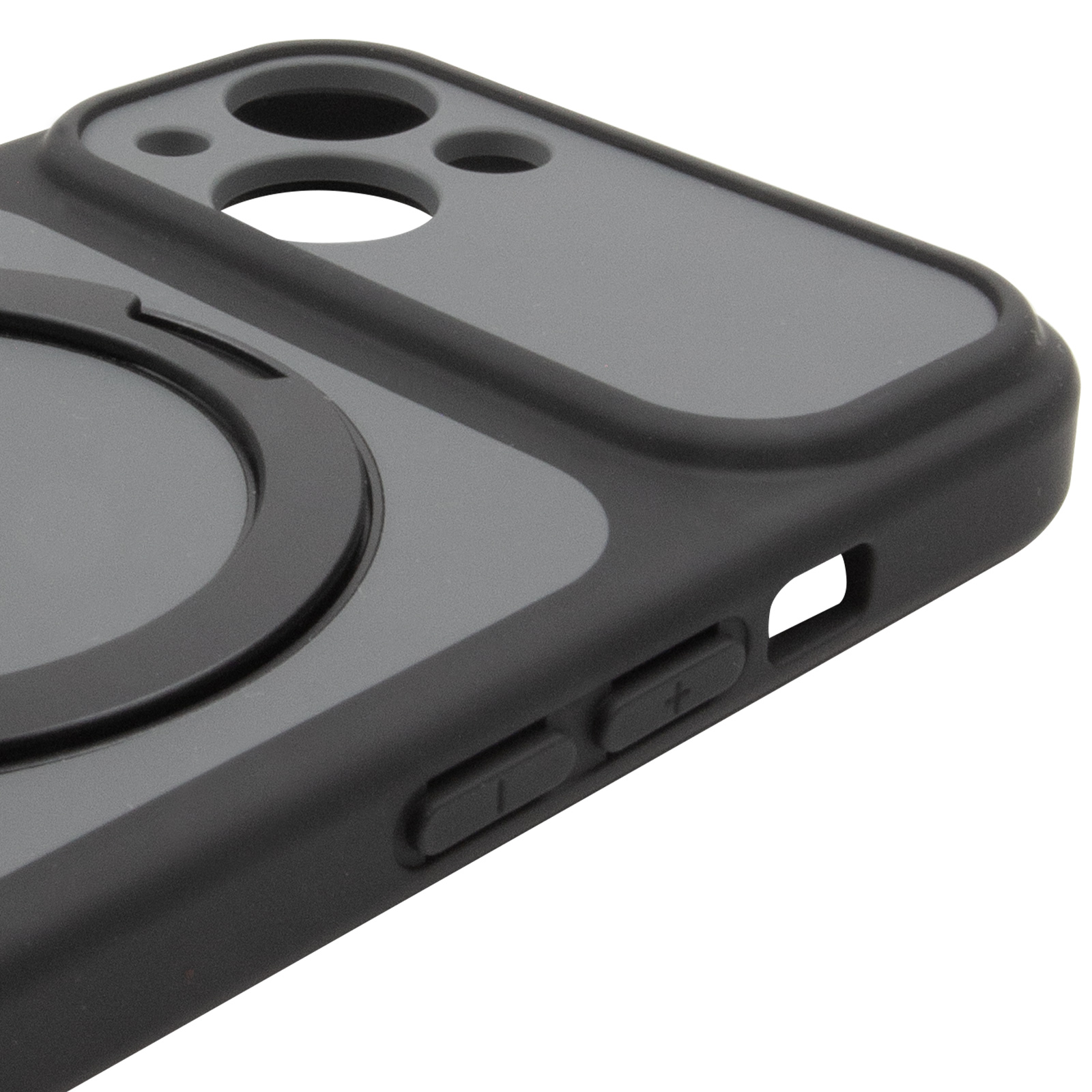 Чохол Ummi Full Camera with MagSafe HQ Ring для Apple iPhone 14 (6.1"), Black 6, TPU+PC, купити оптом з доставкою