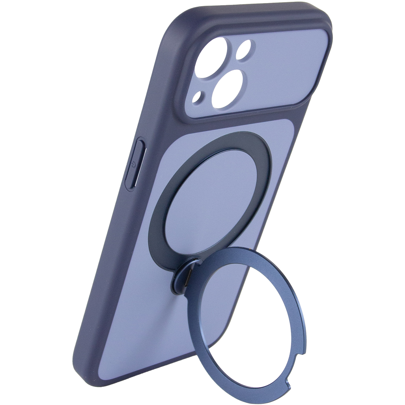 Чохол Ummi Full Camera with MagSafe HQ Ring для Apple iPhone 14 (6.1"), Navy Blue 3, TPU+PC, купити оптом з доставкою