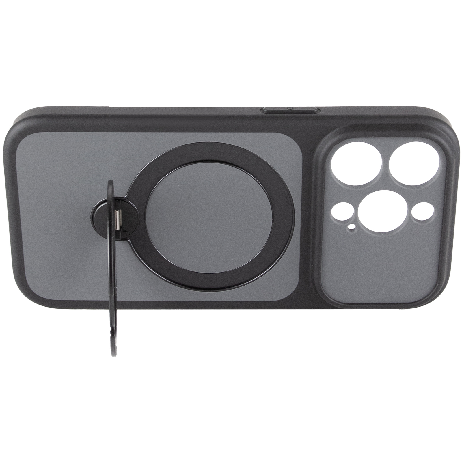 Чохол Ummi Full Camera with MagSafe HQ Ring для Apple iPhone 15 Pro (6.1"), Black 5, TPU+PC, купити оптом з доставкою