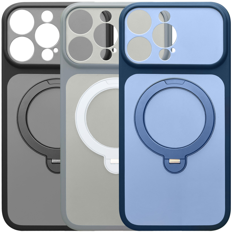 Чехол Ummi Full Camera with MagSafe HQ Ring для Apple iPhone 15 Pro Max (6.7"), TPU+PC, купить оптом с доставкой