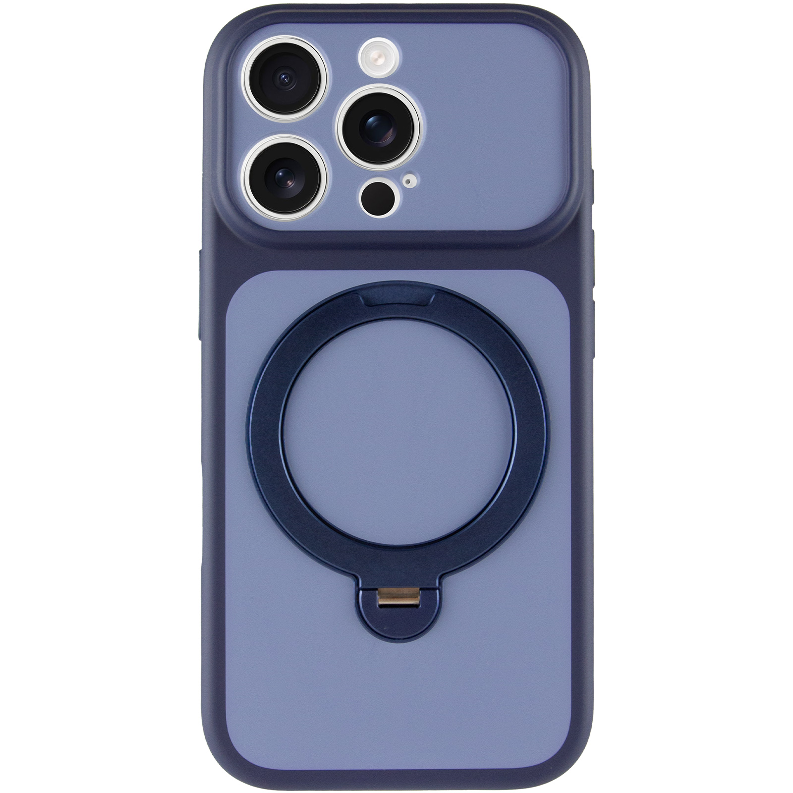 Чохол Ummi Full Camera with Magnetic Fit HQ Ring для Apple iPhone 15 Pro Max (6.7"), Navy Blue 1, TPU+PC, купити оптом з доставкою