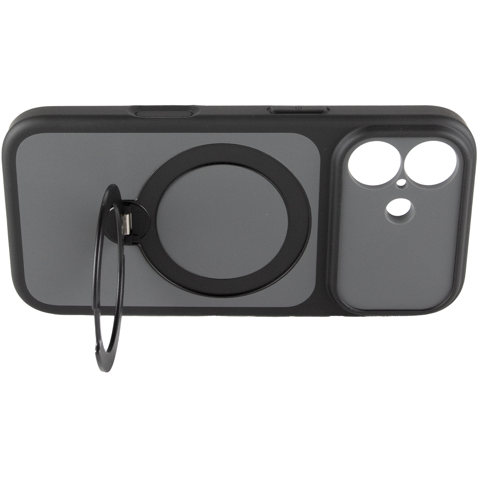 Чохол Ummi Full Camera with MagSafe HQ Ring для Apple iPhone 16 (6.1"), Black 5, TPU+PC, купити оптом з доставкою
