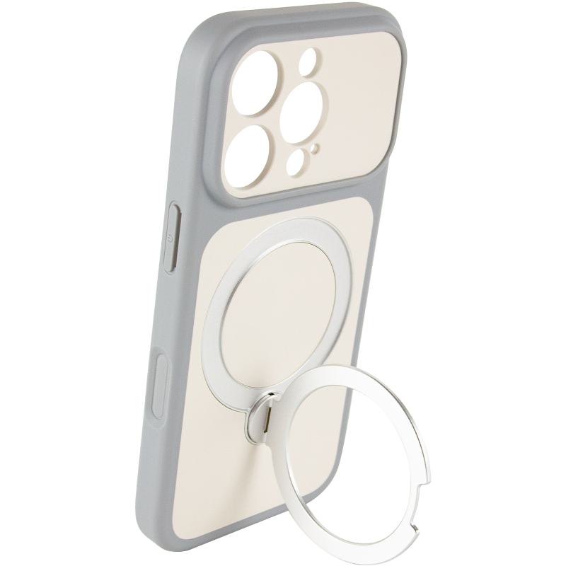 Чохол Ummi Full Camera with MagSafe HQ Ring для Apple iPhone 16 Pro Max (6.9"), Grey 3, TPU+PC, купити оптом з доставкою