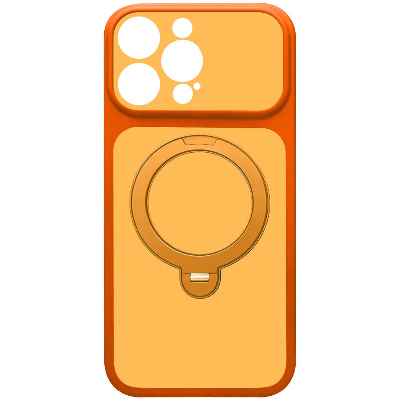 Чехол Ummi Full Camera with MagSafe HQ Ring для Apple iPhone 16 Pro Max (6.9"), Orange, TPU+PC, купить оптом с доставкой