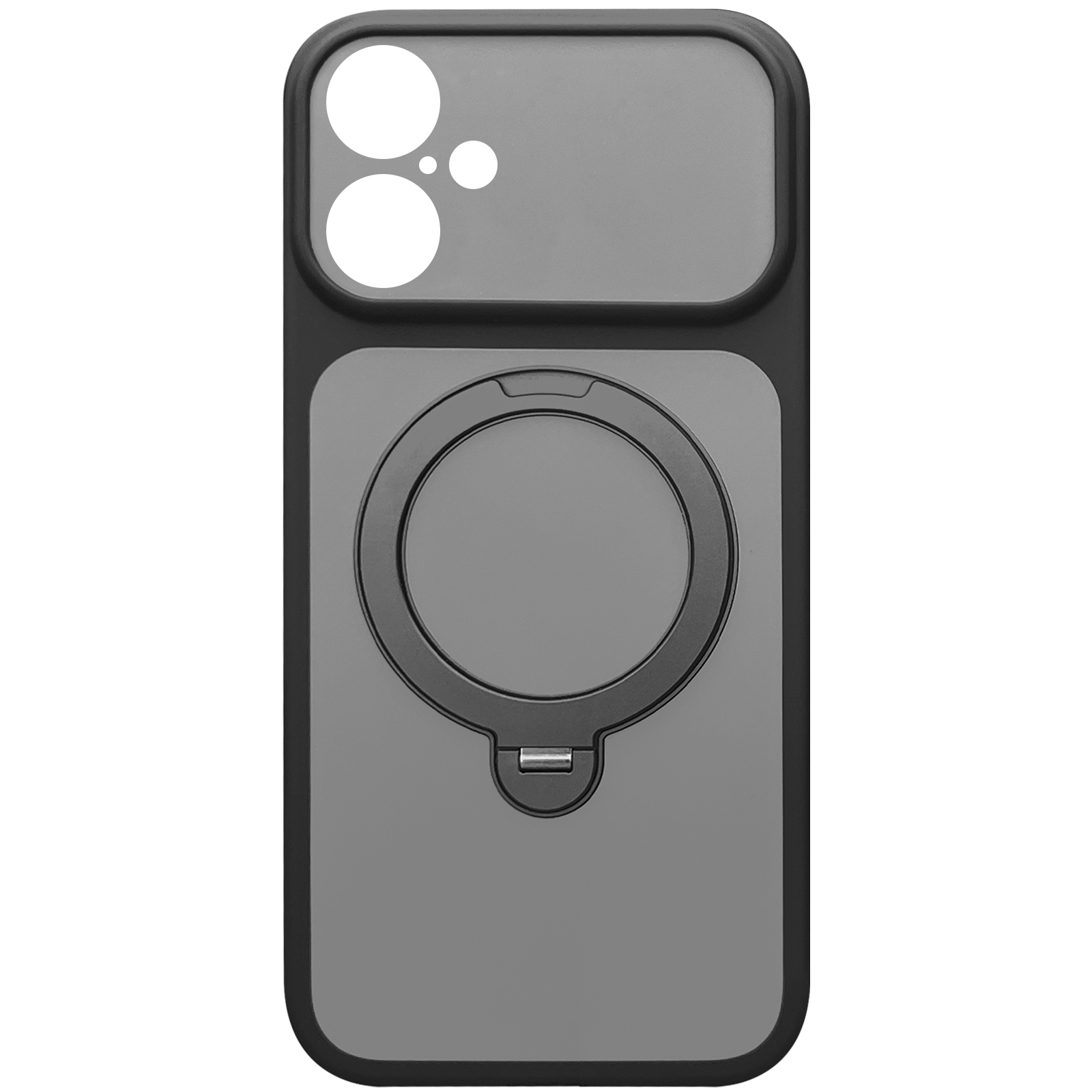Чехол Ummi Full Camera with MagSafe HQ Ring для Apple iPhone 17 (6.3"), Black, TPU+PC, купить оптом с доставкой