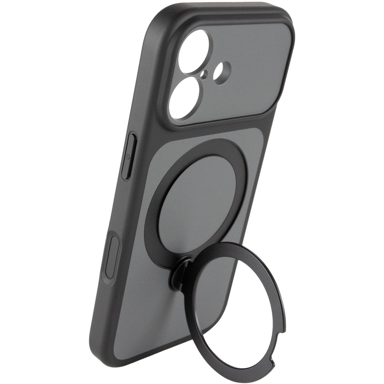 Чохол Ummi Full Camera with MagSafe HQ Ring для Apple iPhone 17 (6.3"), Black 4, TPU+PC, купити оптом з доставкою