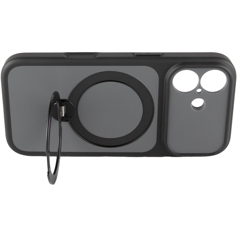 Чохол Ummi Full Camera with MagSafe HQ Ring для Apple iPhone 17 (6.3"), Black 5, TPU+PC, купити оптом з доставкою