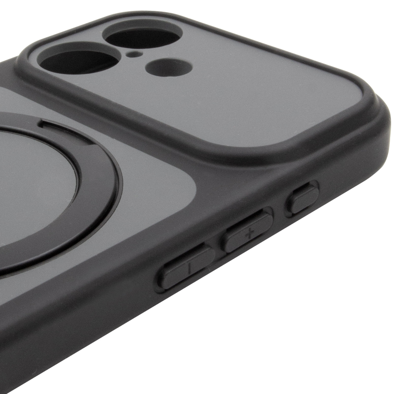 Чохол Ummi Full Camera with MagSafe HQ Ring для Apple iPhone 17 (6.3"), Black 6, TPU+PC, купити оптом з доставкою