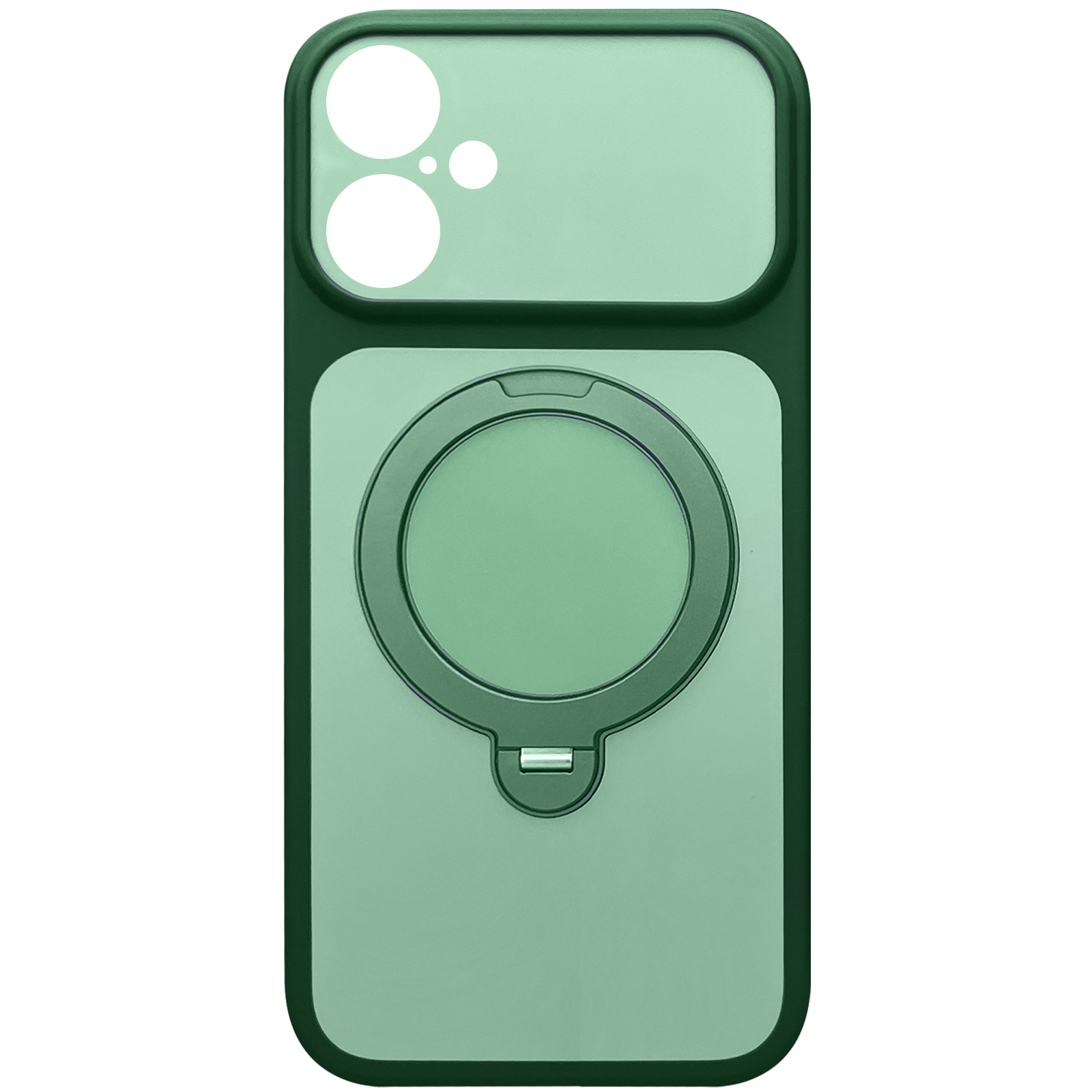 Чехол Ummi Full Camera with MagSafe HQ Ring для Apple iPhone 17 (6.3"), Green, TPU+PC, купить оптом с доставкой