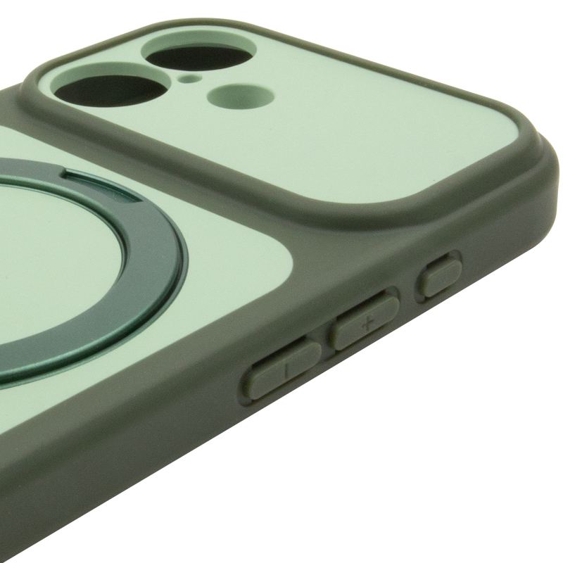 Чохол Ummi Full Camera with MagSafe HQ Ring для Apple iPhone 17 (6.3"), Green 5, TPU+PC, купити оптом з доставкою