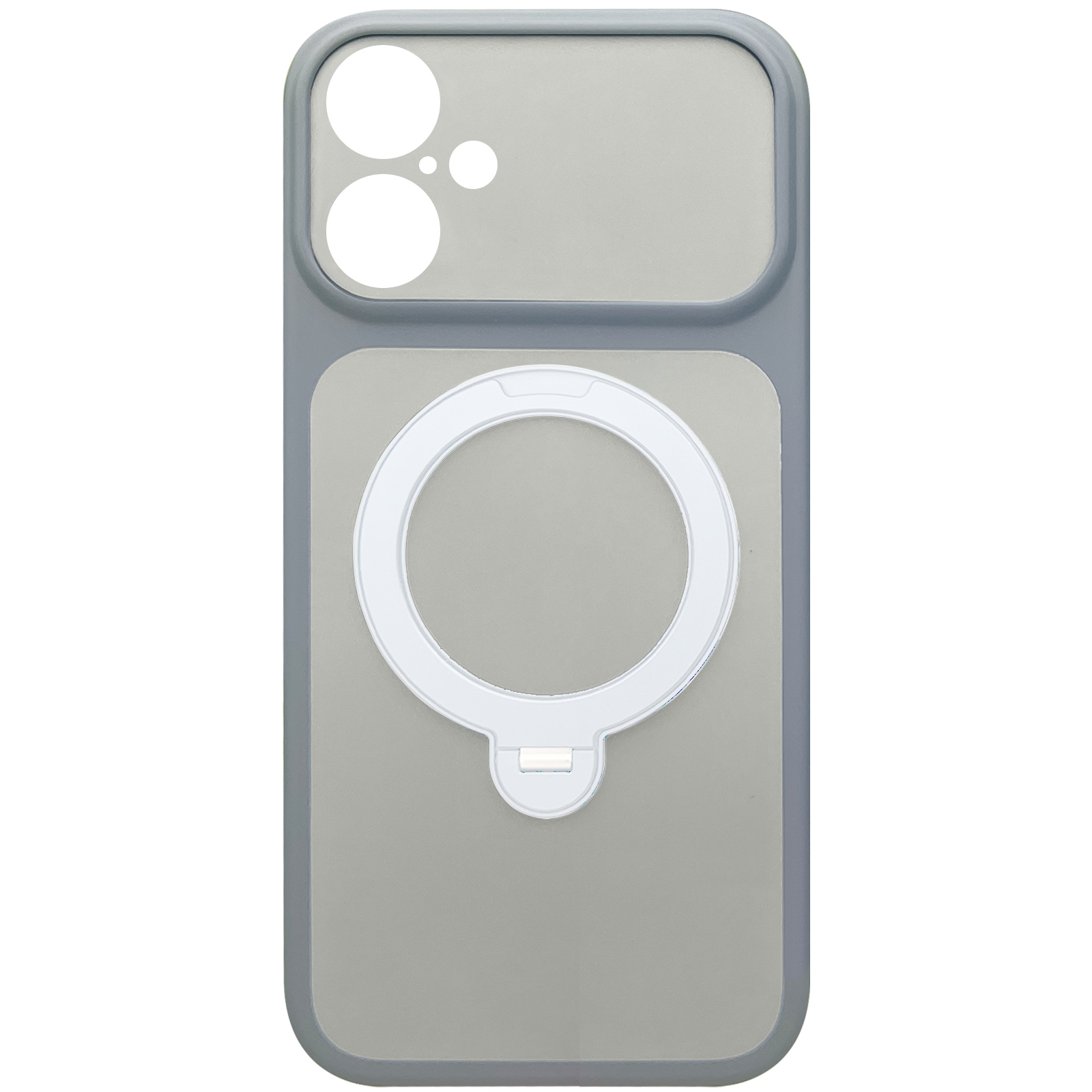 Чехол Ummi Full Camera with MagSafe HQ Ring для Apple iPhone 17 (6.3"), Grey, TPU+PC, купить оптом с доставкой