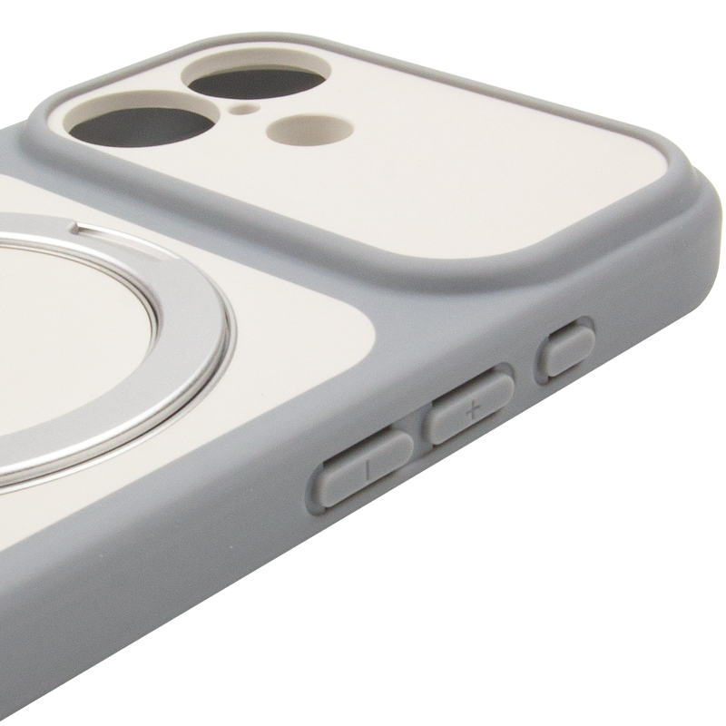 Чохол Ummi Full Camera with MagSafe HQ Ring для Apple iPhone 17 (6.3"), Grey 3, TPU+PC, купити оптом з доставкою