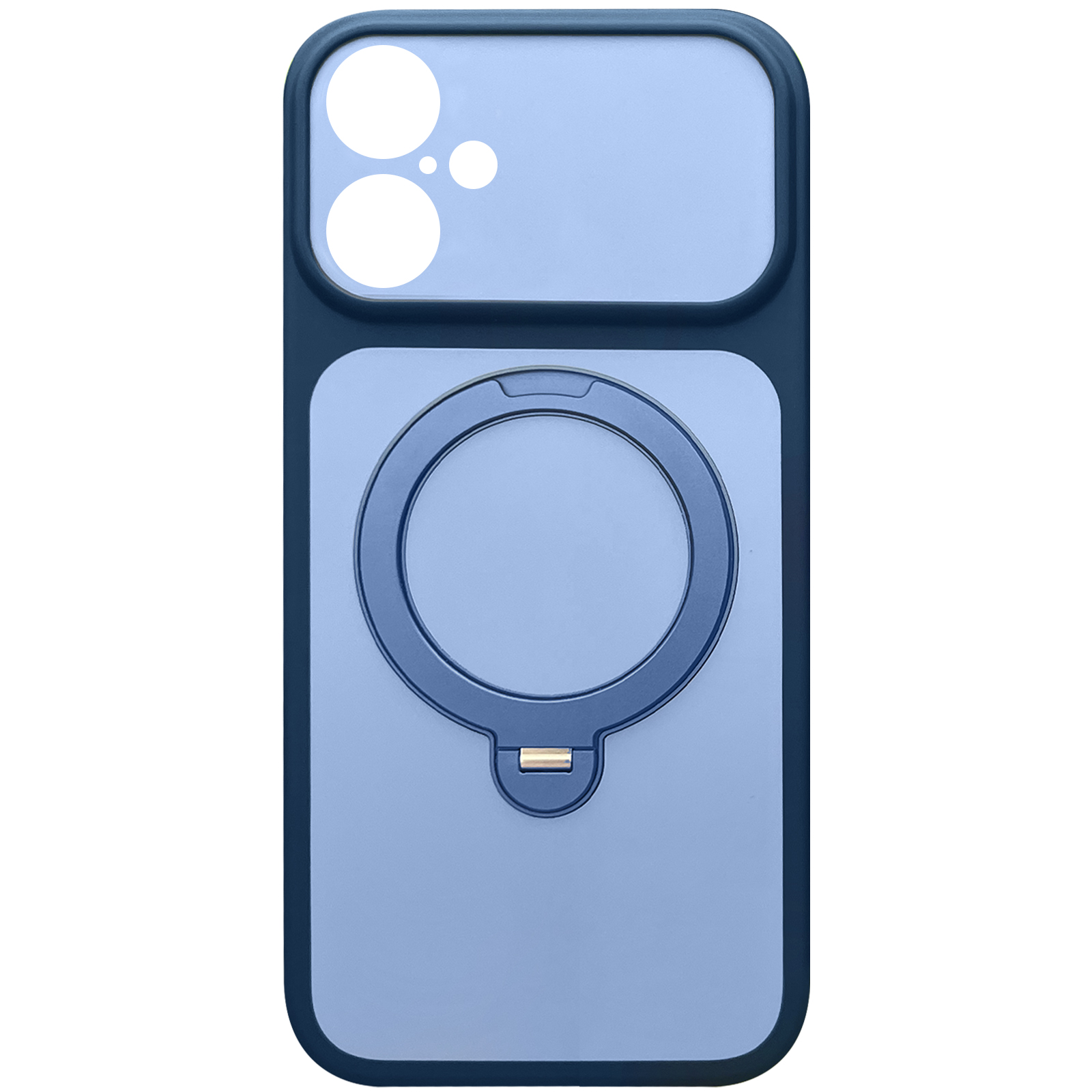 Чехол Ummi Full Camera with MagSafe HQ Ring для Apple iPhone 17 (6.3"), Navy Blue, TPU+PC, купить оптом с доставкой