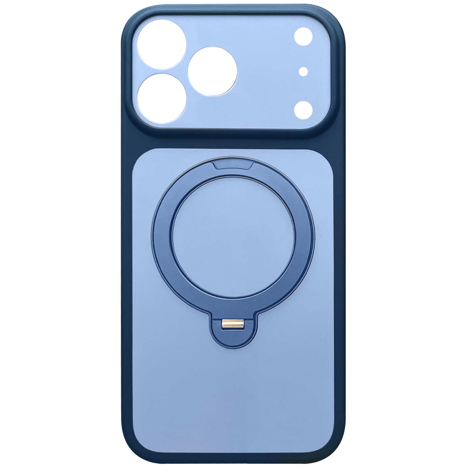 Чехол Ummi Full Camera with MagSafe HQ Ring для Apple iPhone 17 Pro (6.3"), Navy Blue, TPU+PC, купить оптом с доставкой