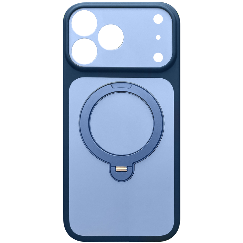 Чехол Ummi Full Camera with MagSafe HQ Ring для Apple iPhone 17 Pro Max (6.9"), Navy Blue, TPU+PC, купить оптом с доставкой