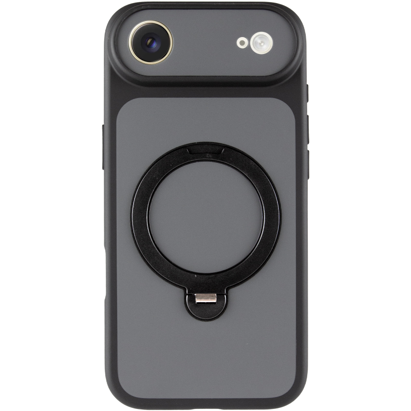 Чохол Ummi Full Camera with MagSafe HQ Ring для Apple iPhone 17 Air (6.5"), Black 2, TPU+PC, купити оптом з доставкою