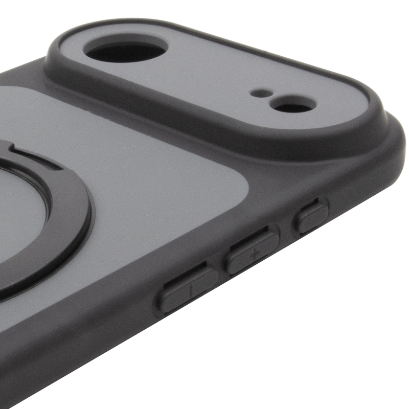 Чохол Ummi Full Camera with MagSafe HQ Ring для Apple iPhone 17 Air (6.5"), Black 6, TPU+PC, купити оптом з доставкою