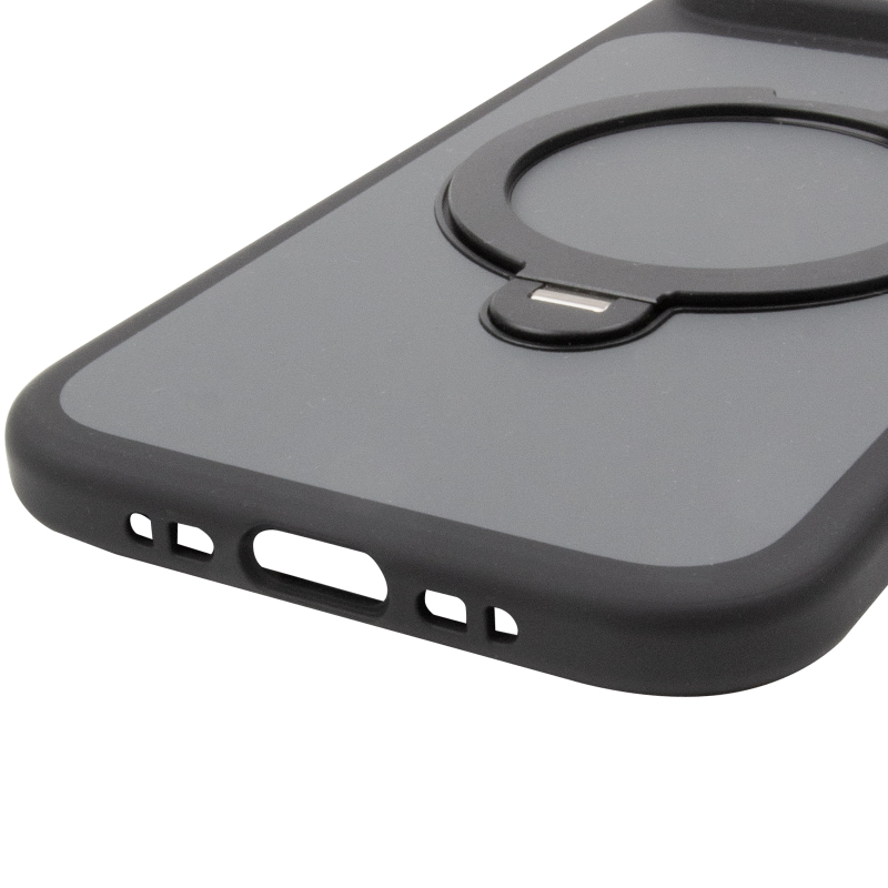 Чохол Ummi Full Camera with MagSafe HQ Ring для Apple iPhone 17 Air (6.5"), Black 7, TPU+PC, купити оптом з доставкою