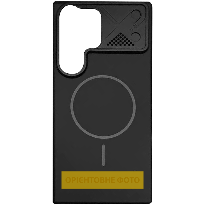 Чехол PC Synq with MagSafe для Samsung Galaxy A37 5G, Black, Пластик, купить оптом с доставкой