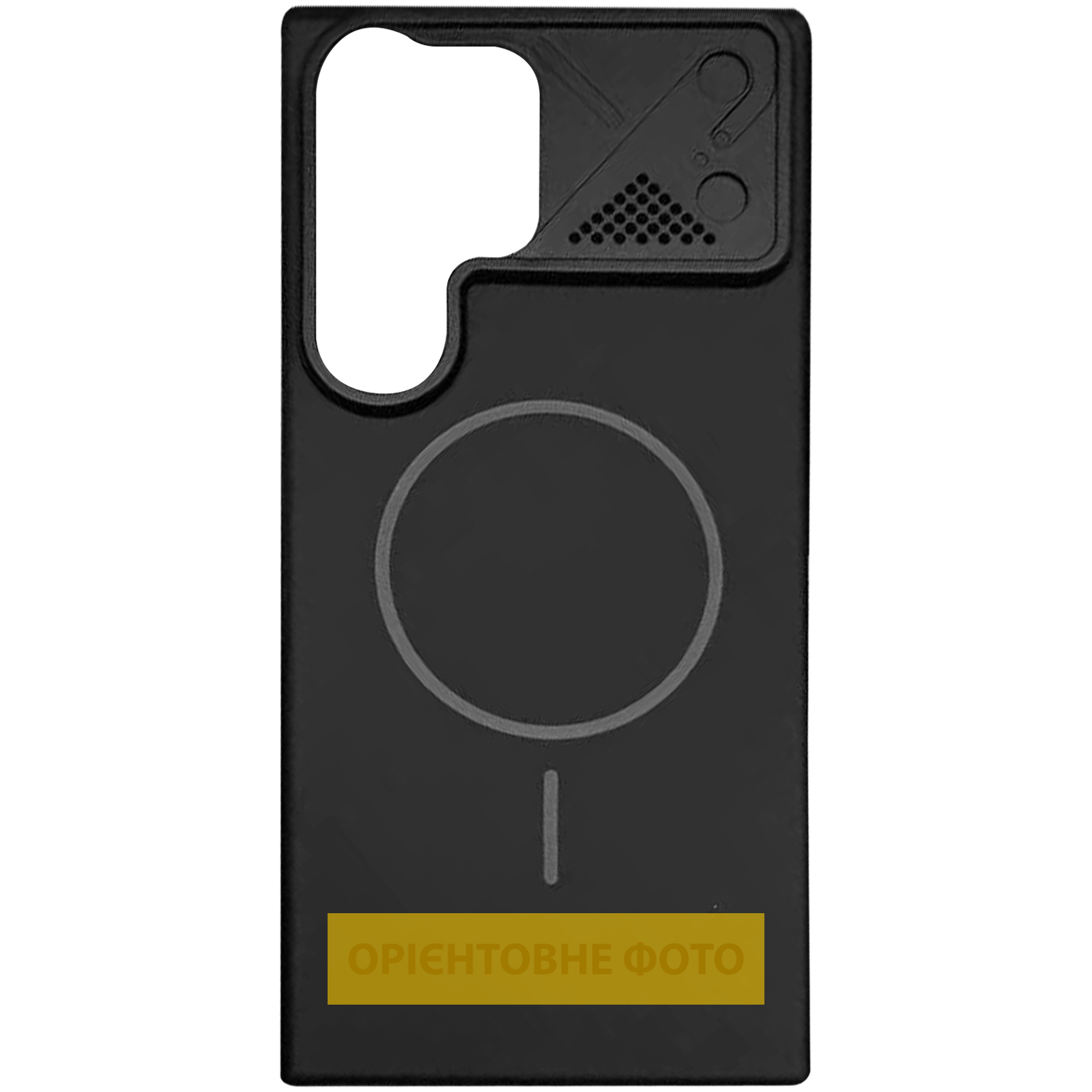 Чехол PC Synq with MagSafe для Samsung Galaxy A57 5G, Black, Пластик, купить оптом с доставкой