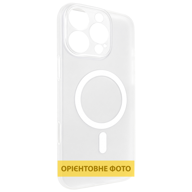 Чохол PC Slim Matte with Magnetic Fit (camera button) для Apple iPhone 17 (6.3) на малюнкі №1