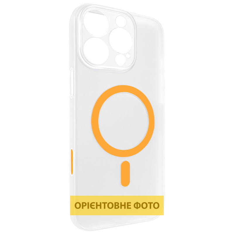 Чехол PC Slim Matte with Magnetic Fit (camera button) для Apple iPhone 17 (6.3) на картинке №1