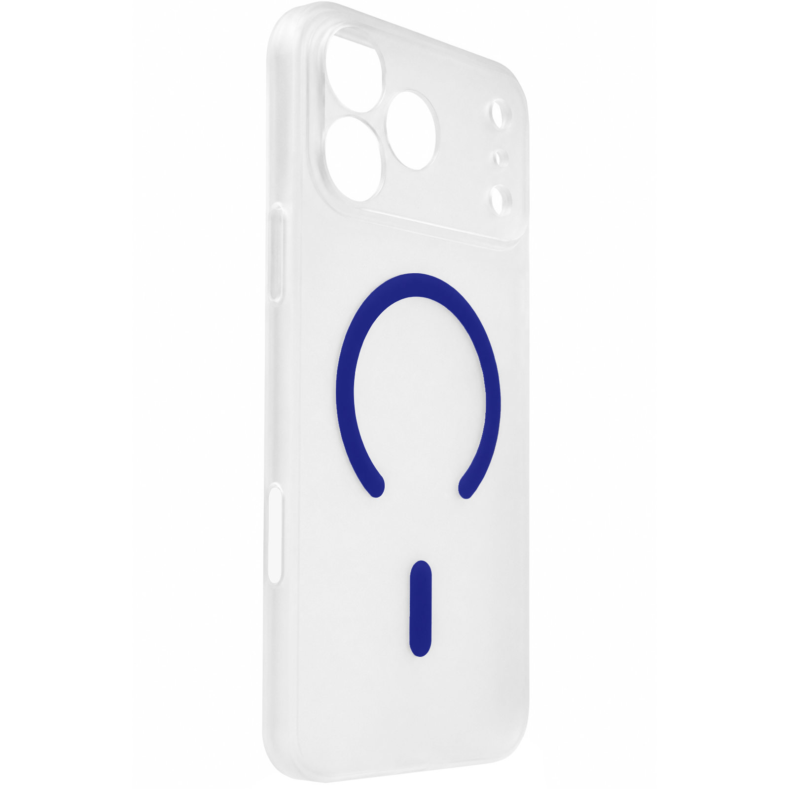Чохол PC Slim Matte with MagSafe (camera button) для Apple iPhone 17 Pro Max (6.9"), Blue, Пластик, купити оптом з доставкою