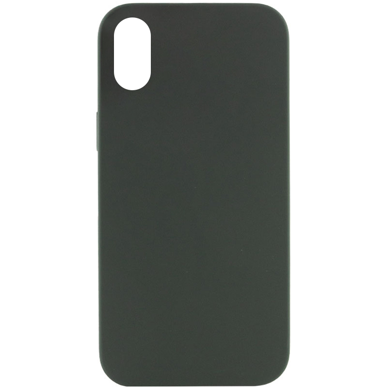 Чохол Silk Full Protective (AA) NO LOGO для Apple iPhone XR (6.1"), Зелений / Cyprus Green, Силікон, купити оптом з доставкою