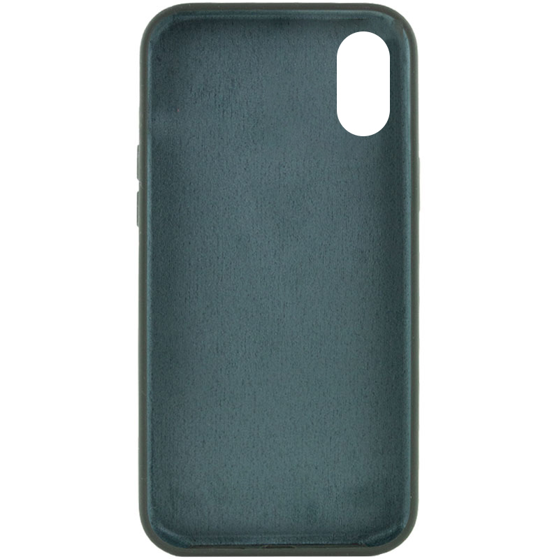 Чохол Silk Full Protective (AA) NO LOGO для Apple iPhone XR (6.1"), Зелений / Cyprus Green 1, Силікон, купити оптом з доставкою