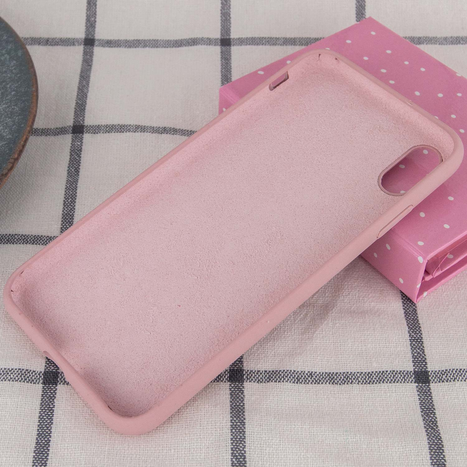 Чохол Silk Full Protective (AA) NO LOGO для Apple iPhone XR (6.1"), Рожевий / Pink Sand 2, Силікон, купити оптом з доставкою