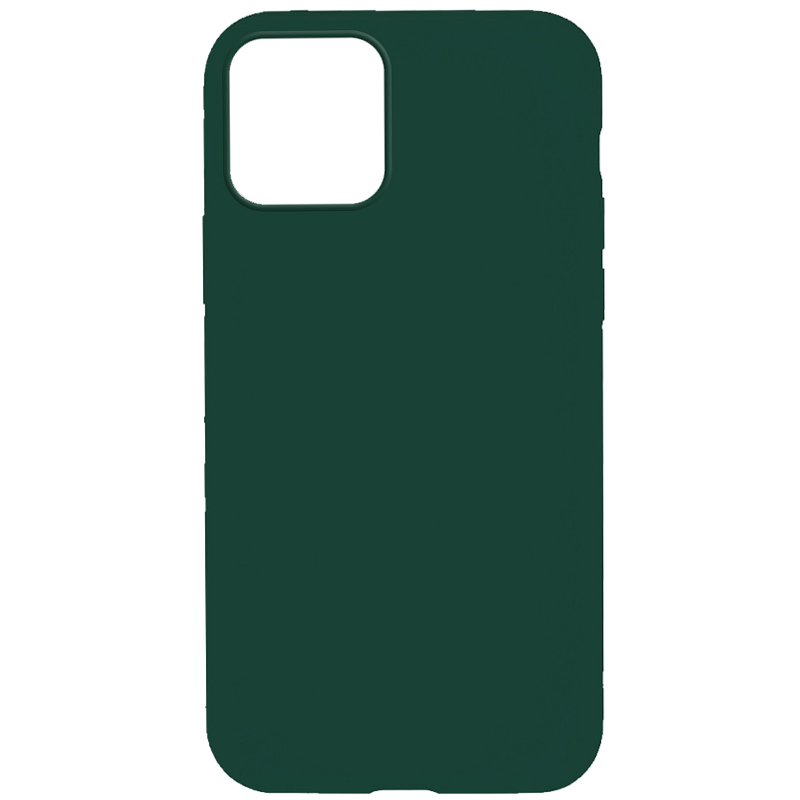 Чохол Silk Full Protective (AA) NO LOGO для Apple iPhone 14 Plus (6.7"), Зелений / Forest green, Силікон, купити оптом з доставкою