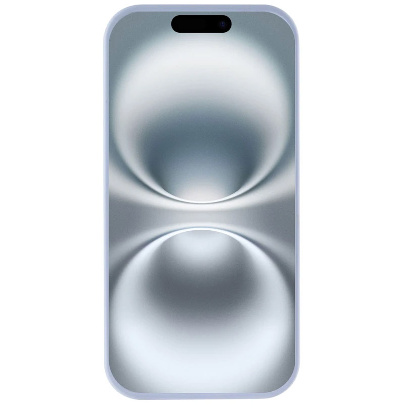 Чохол Silk Full Protective (AA) NO LOGO для Apple iPhone 16e / 17e (6.1"), Блакитний / Lilac Blue 1, Силікон, купити оптом з доставкою