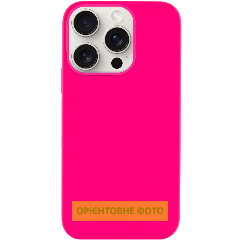 Чохол Silk Full Protective (AA) NO LOGO для Apple iPhone 16e / 17e (6.1") Рожевий / Barbie pink