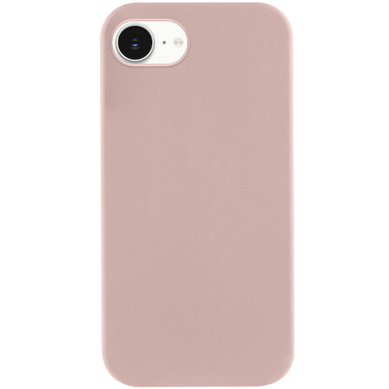 Чохол Silk Full Protective (AA) NO LOGO для Apple iPhone 16e / 17e (6.1") Рожевий / Pink Sand