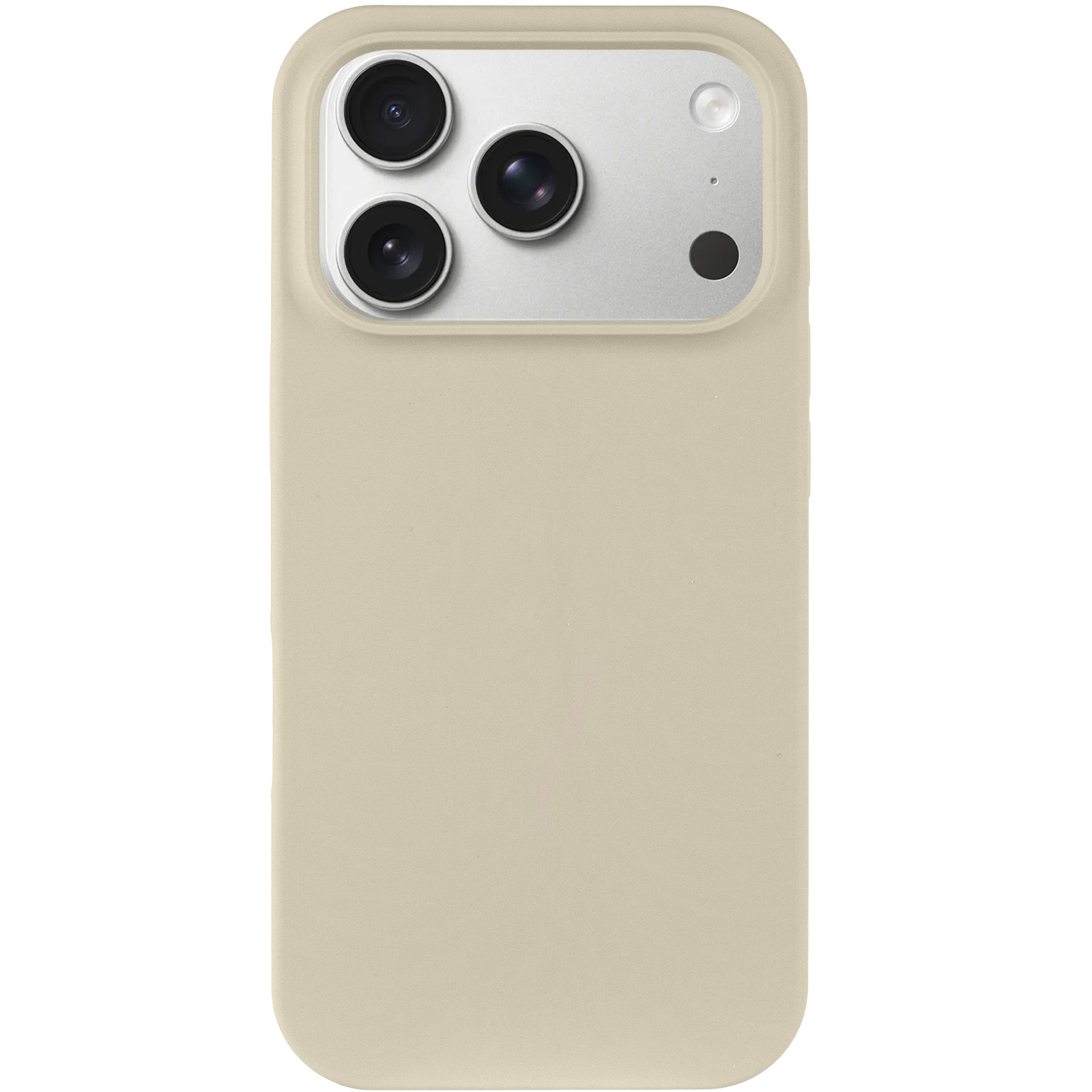 Чехол Silk Full Protective (AA) NO LOGO для Apple iPhone 17 Pro / 18 Pro (6.3"), Бежевый / Antique White 1, Силикон, купить оптом с доставкой