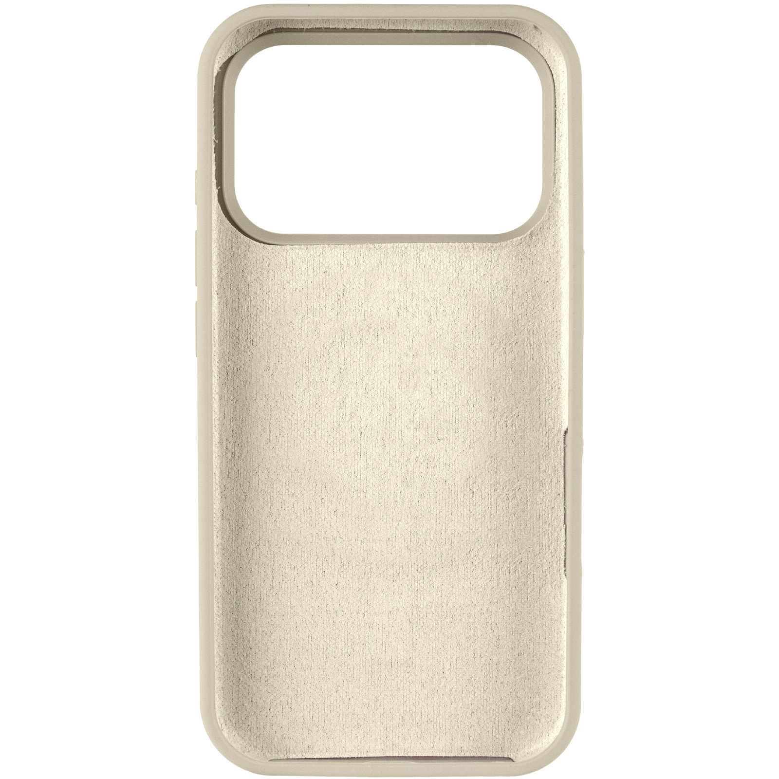 Чехол Silk Full Protective (AA) NO LOGO для Apple iPhone 17 Pro / 18 Pro (6.3"), Бежевый / Antique White 2, Силикон, купить оптом с доставкой