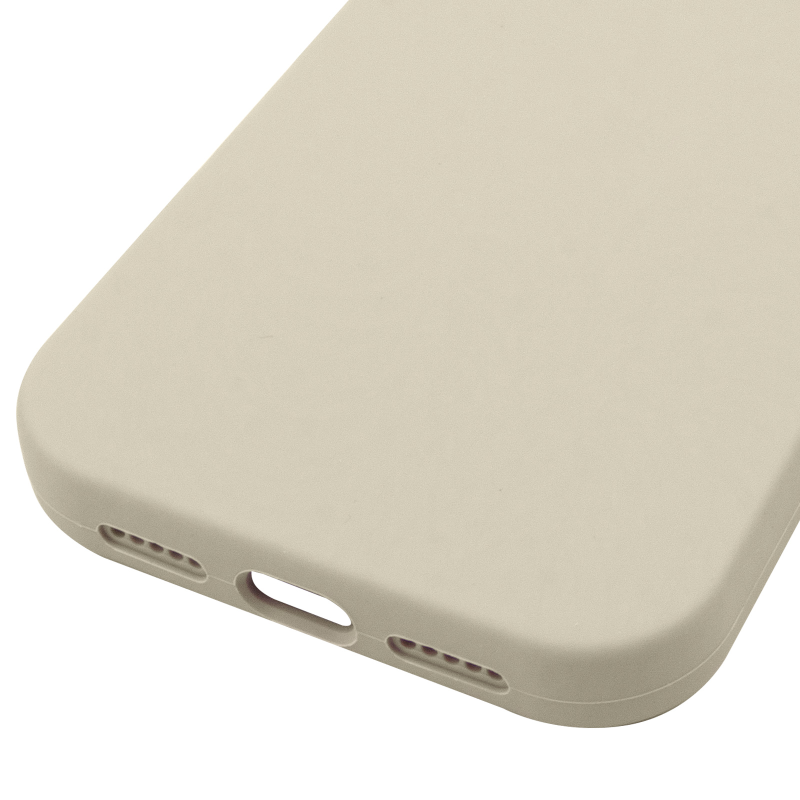 Чехол Silk Full Protective (AA) NO LOGO для Apple iPhone 17 Pro / 18 Pro (6.3"), Бежевый / Antique White 4, Силикон, купить оптом с доставкой