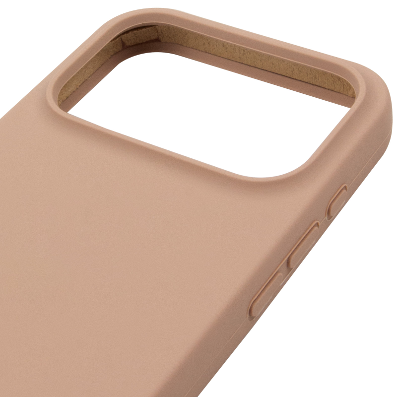 Чехол Silk Full Protective (AA) NO LOGO для Apple iPhone 17 Pro / 18 Pro (6.3"), Бежевый / Desert Gold 2, Силикон, купить оптом с доставкой