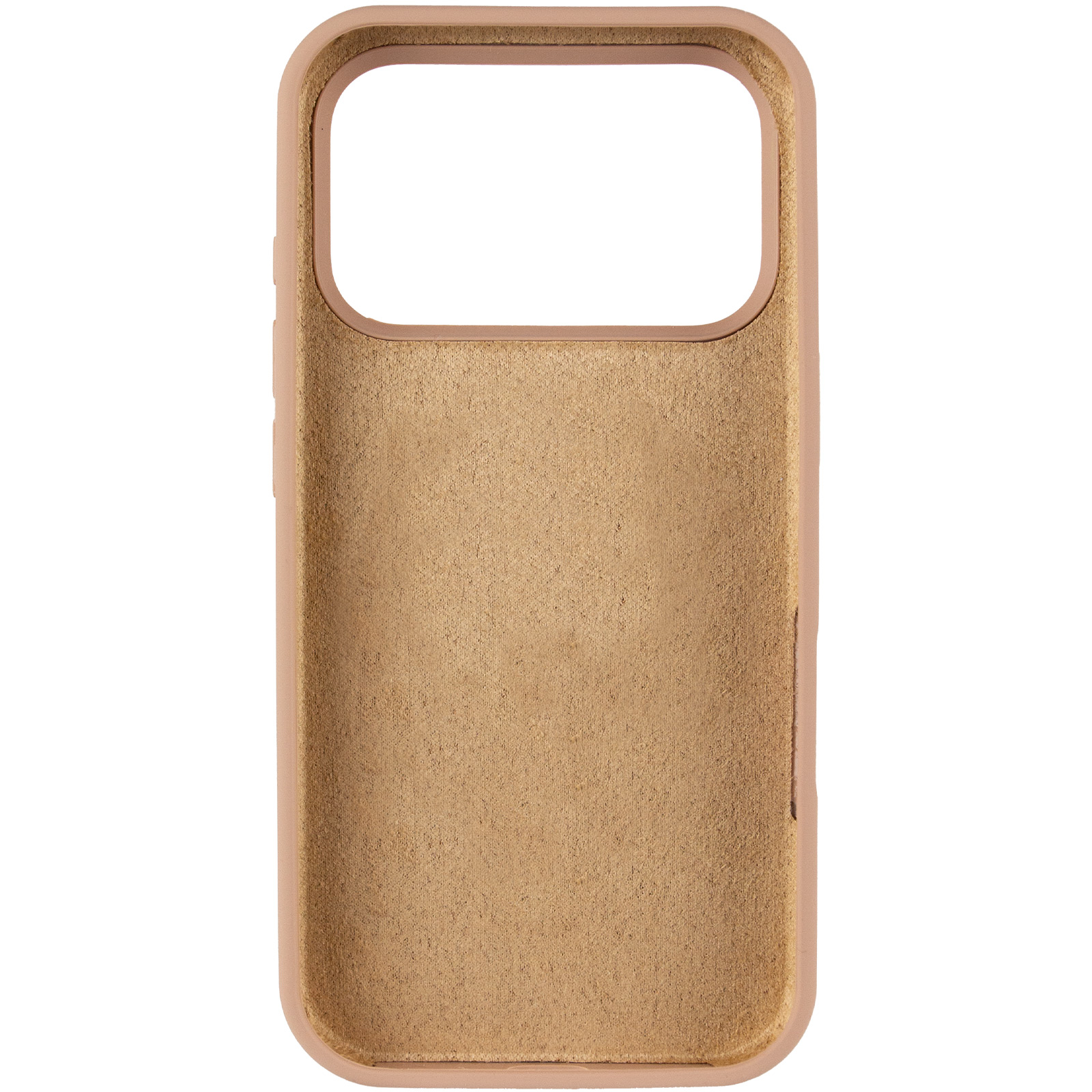 Чехол Silk Full Protective (AA) NO LOGO для Apple iPhone 17 Pro / 18 Pro (6.3"), Бежевый / Desert Gold 4, Силикон, купить оптом с доставкой