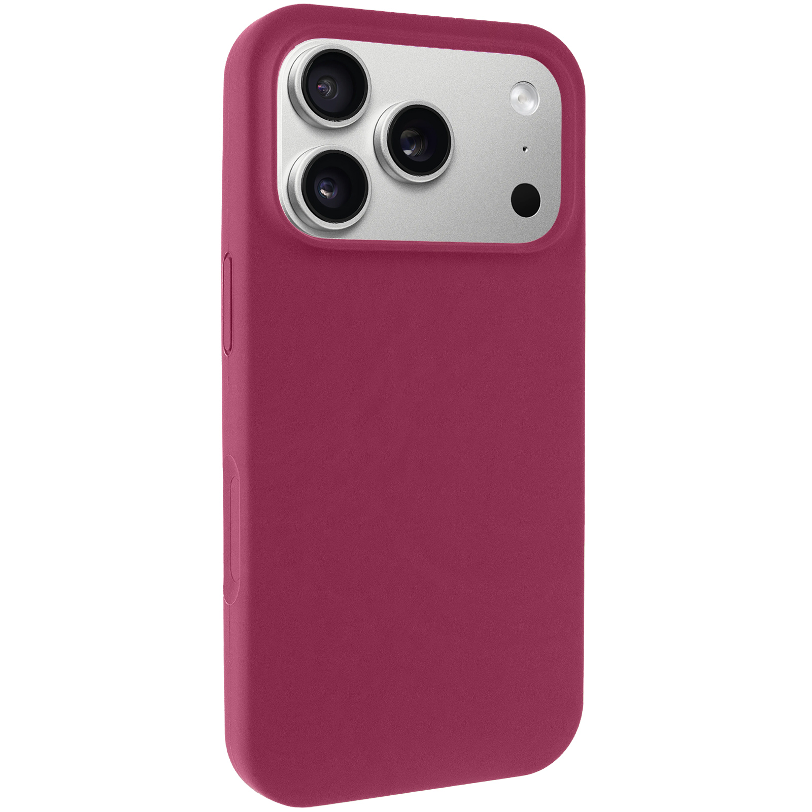 Чехол Silk Full Protective (AA) NO LOGO для Apple iPhone 17 Pro / 18 Pro (6.3"), Бордовый / Maroon, Силикон, купить оптом с доставкой