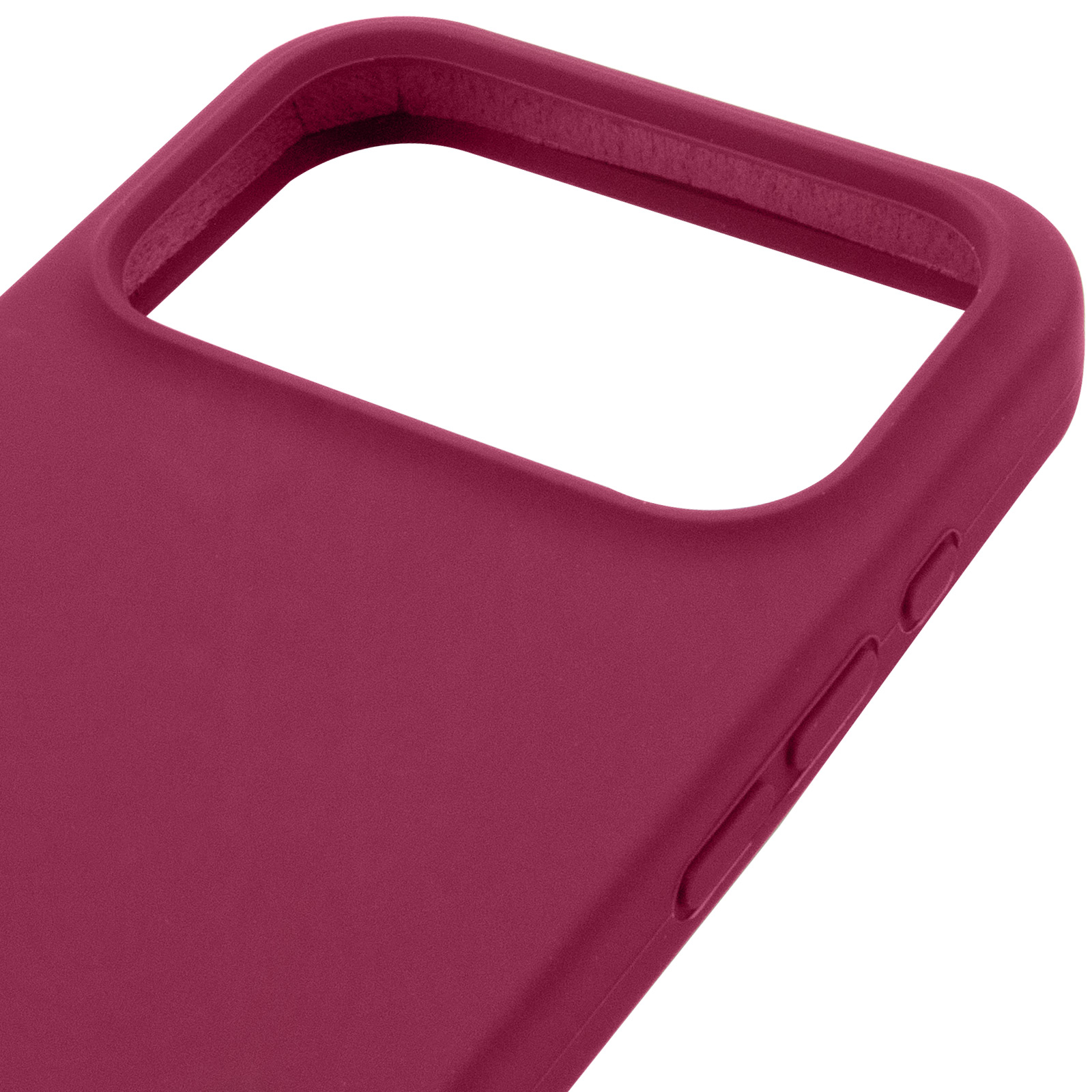 Чехол Silk Full Protective (AA) NO LOGO для Apple iPhone 17 Pro / 18 Pro (6.3"), Бордовый / Maroon 3, Силикон, купить оптом с доставкой