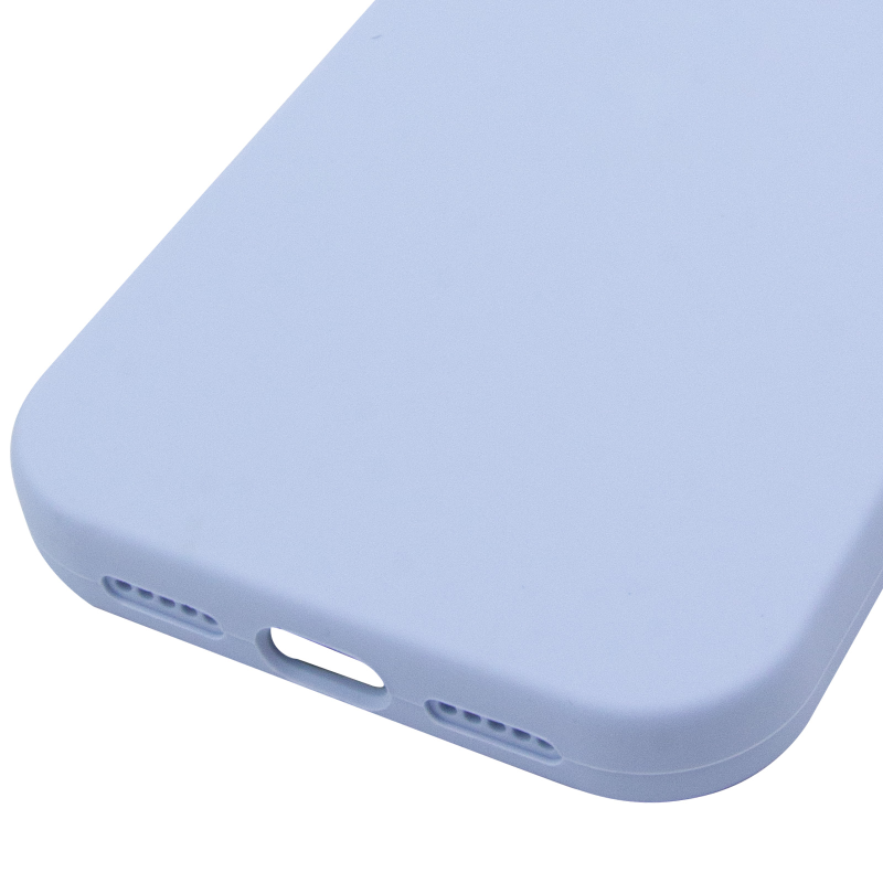 Чехол Silk Full Protective (AA) NO LOGO для Apple iPhone 17 Pro / 18 Pro (6.3"), Голубой / Lilac Blue 4, Силикон, купить оптом с доставкой