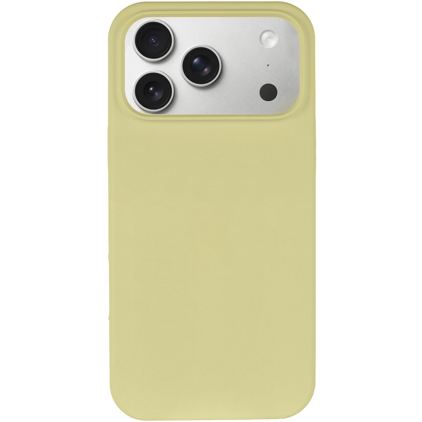 Чехол Silk Full Protective (AA) NO LOGO для Apple iPhone 17 Pro / 18 Pro (6.3"), Желтый / Mellow Yellow 1, Силикон, купить оптом с доставкой